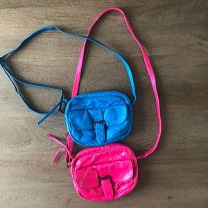 ❤️Two blue and pink bags -R10